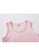 AKARANA BABY pink Sleeveless Bodysuit Baby Romper - Pink Stripe 2A061KA3956309GS_3