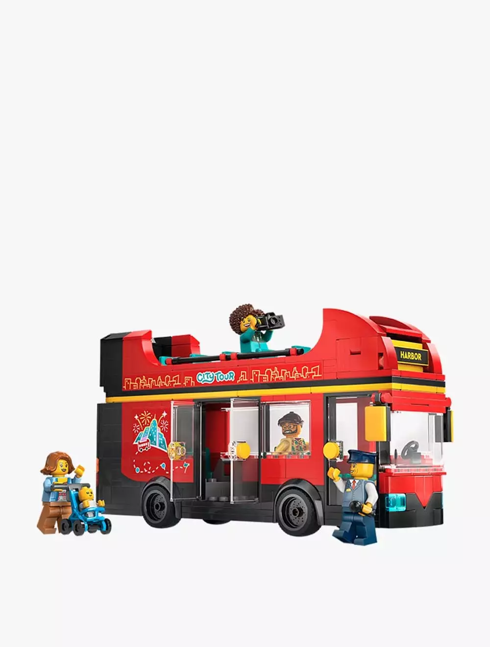 LEGO® City Red Double-Decker Sightseeing Bus - 60407