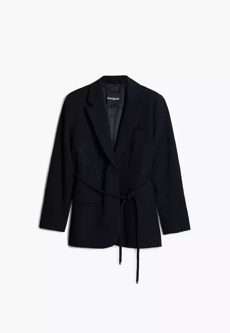 Abrigo Mujer Desigual Abrigo Falda Desigual Repris Con Ribete