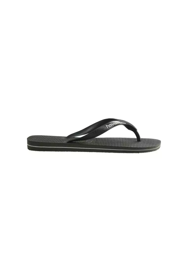 Havaianas Logo Filete Fc 4896-Green Olive - Sandal Pria