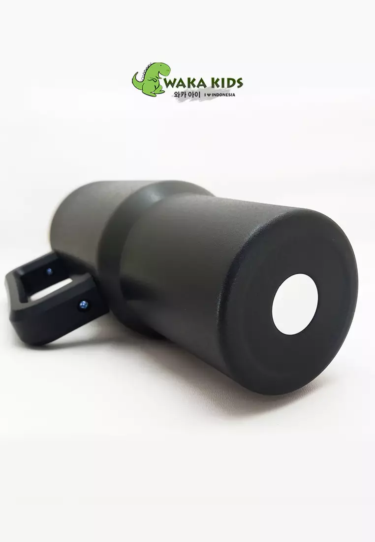 Wakakids Gelas Termos Tumbler Gagang Stainless Steel dengan Sedotan Ukuran Jumbo 1300ml K6601 Venrc