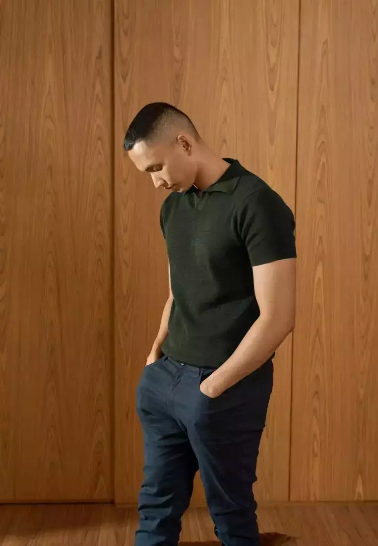 Kale Ronald Army/ Polo Shirt rajut premium berbahan dasar cotton wool