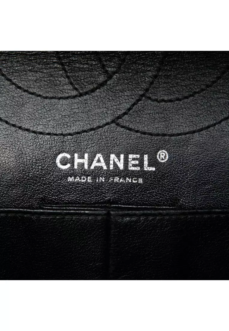 Pre-Loved Chanel Quilted Patent Reissue 2.55 Double Flap 226