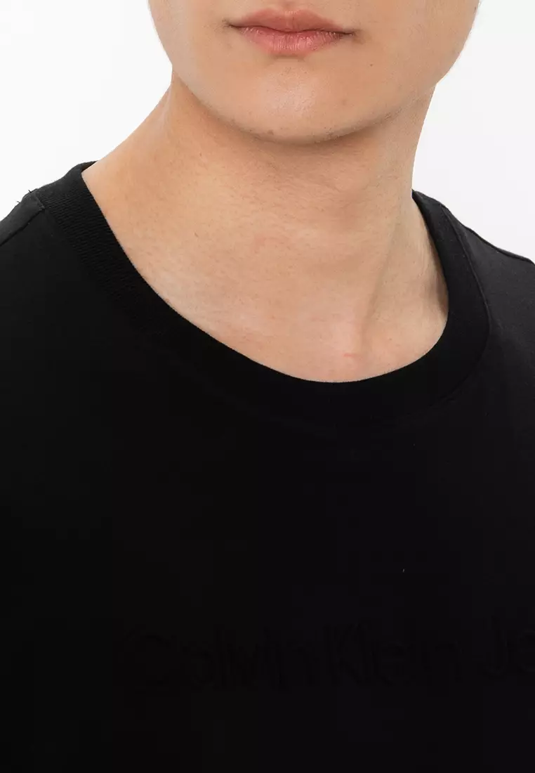 Institute Embossed Regular T-Shirt - Calvin Klein Jeans