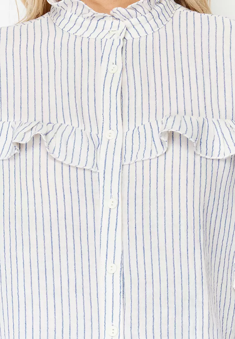 Buy Trendyol Stripe Shirt 2024 Online | ZALORA Philippines