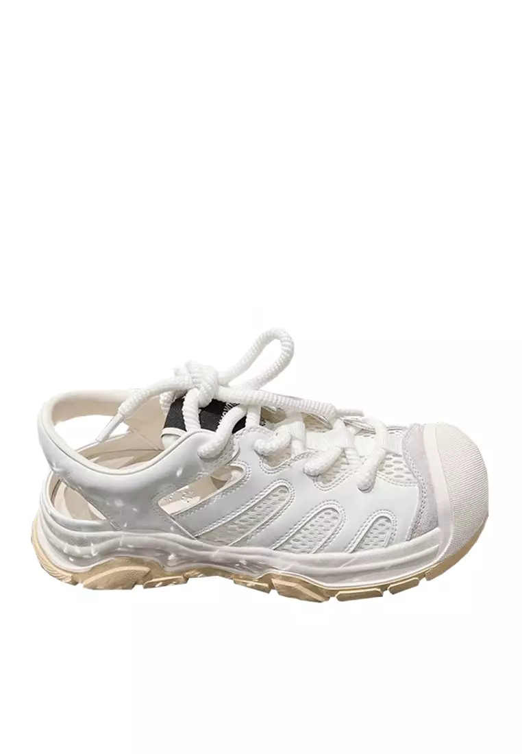Discount on Twenty Eight Shoes  shoes - SKU: VANSA Fashion Hollow Lace Up Casual Shoes VSW-C-KLA424