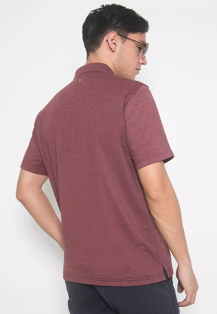 LGS - Kaos Polo Casual - Polos - Merah - Regular FIt - CTS.225.M3003.01.C