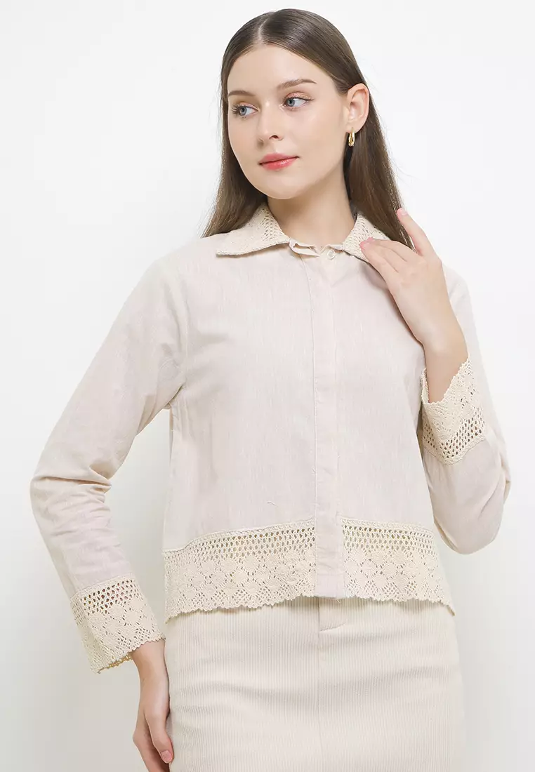 Cotton Linen Shirt KC879
