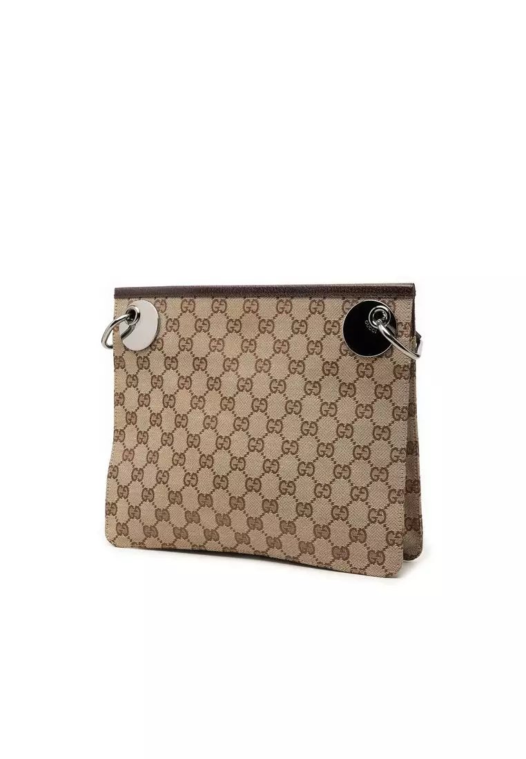 Pre-Loved Gucci Gg Canvas Eclipse Crossbody