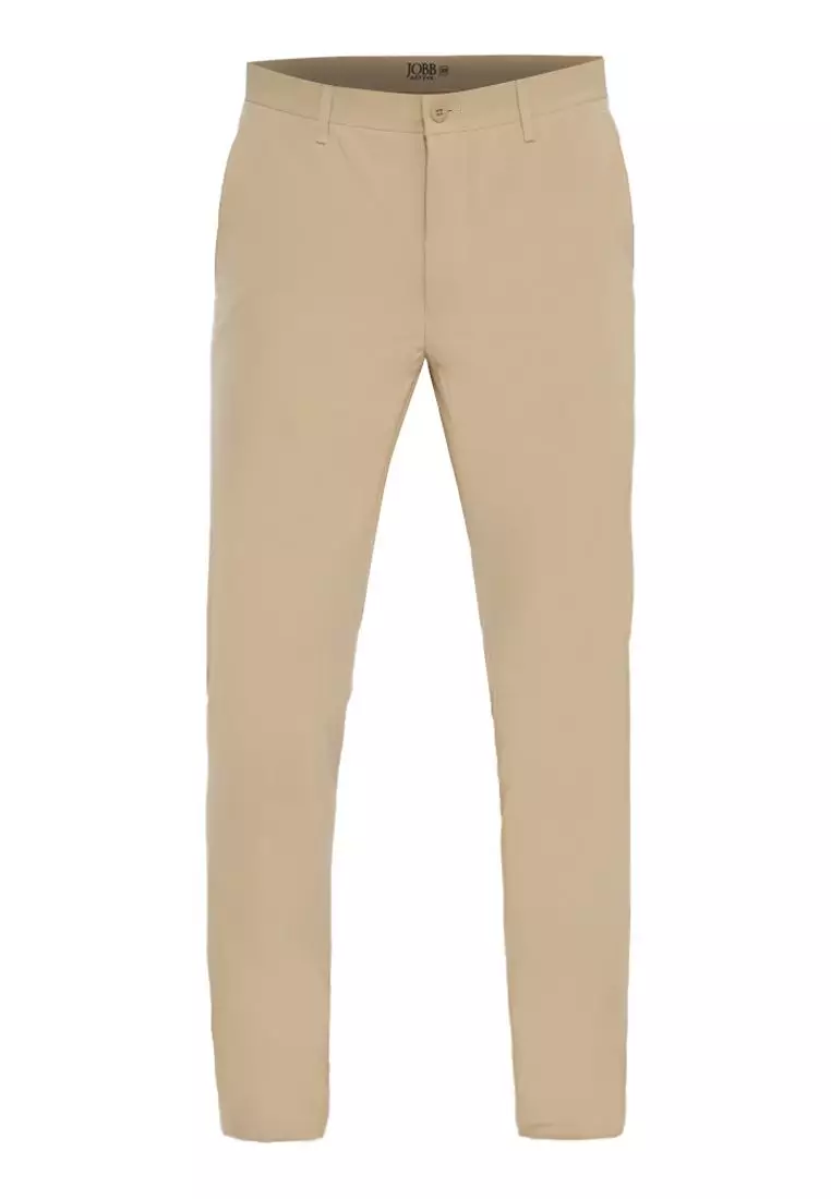 Jobb Active San Louis Celana Panjang Modern Slim Fit Beige 2