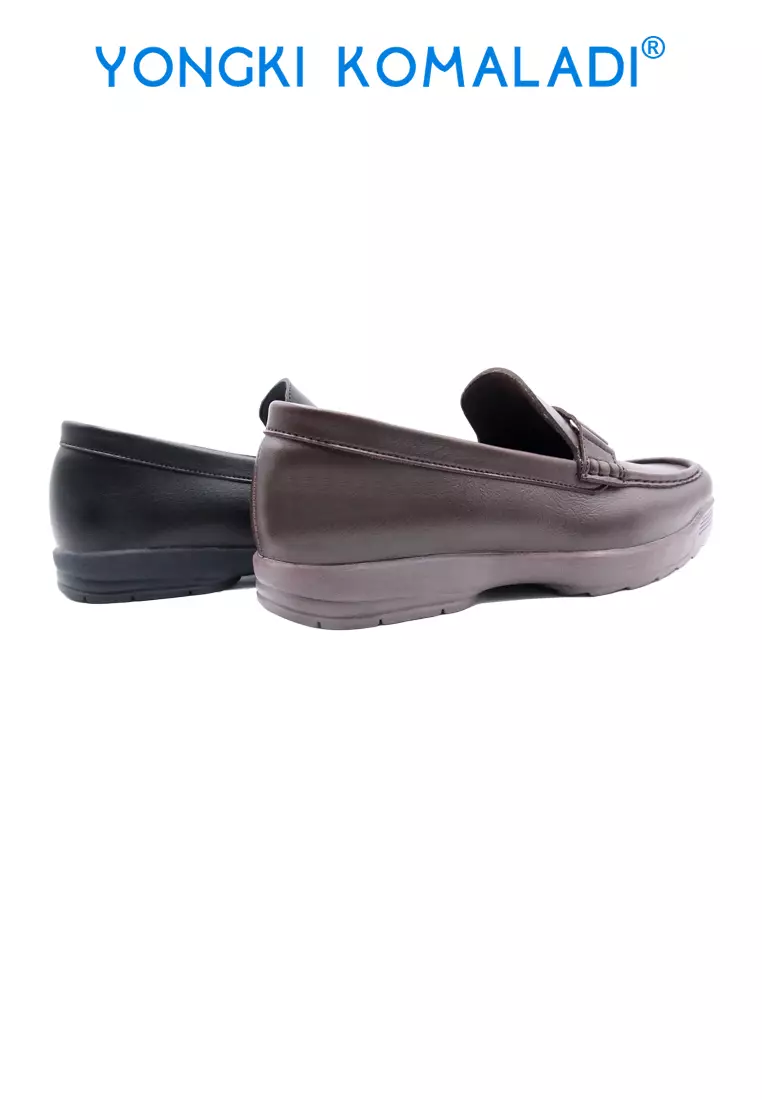 YONGKI KOMALADI ARNON SEPATU CASUAL PRIA OL-AD1305-BE COFFEE
