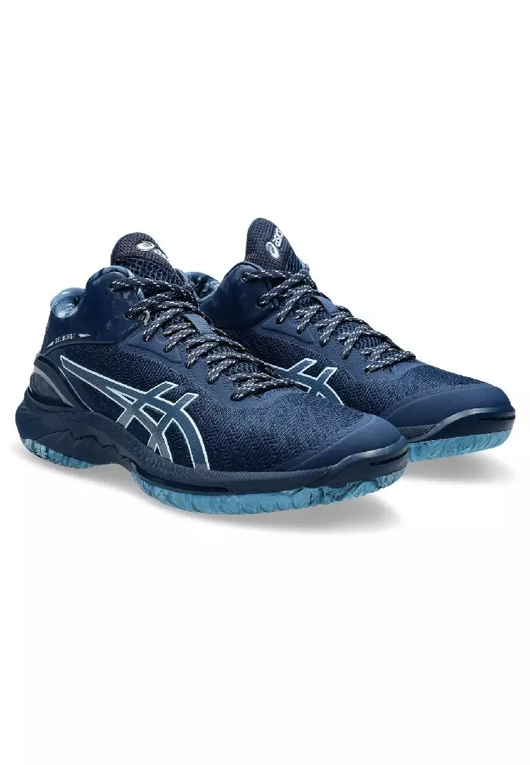 asics - 新品 asics ballaholic gelburst 28cm Asics Basketball shoes GELBURST 28 White/Magnetic Blue