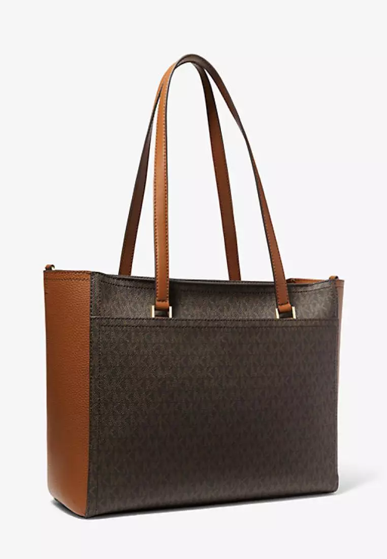 Michael Kors Maisie Large Logo 3-in-1 Tote Bag Brown