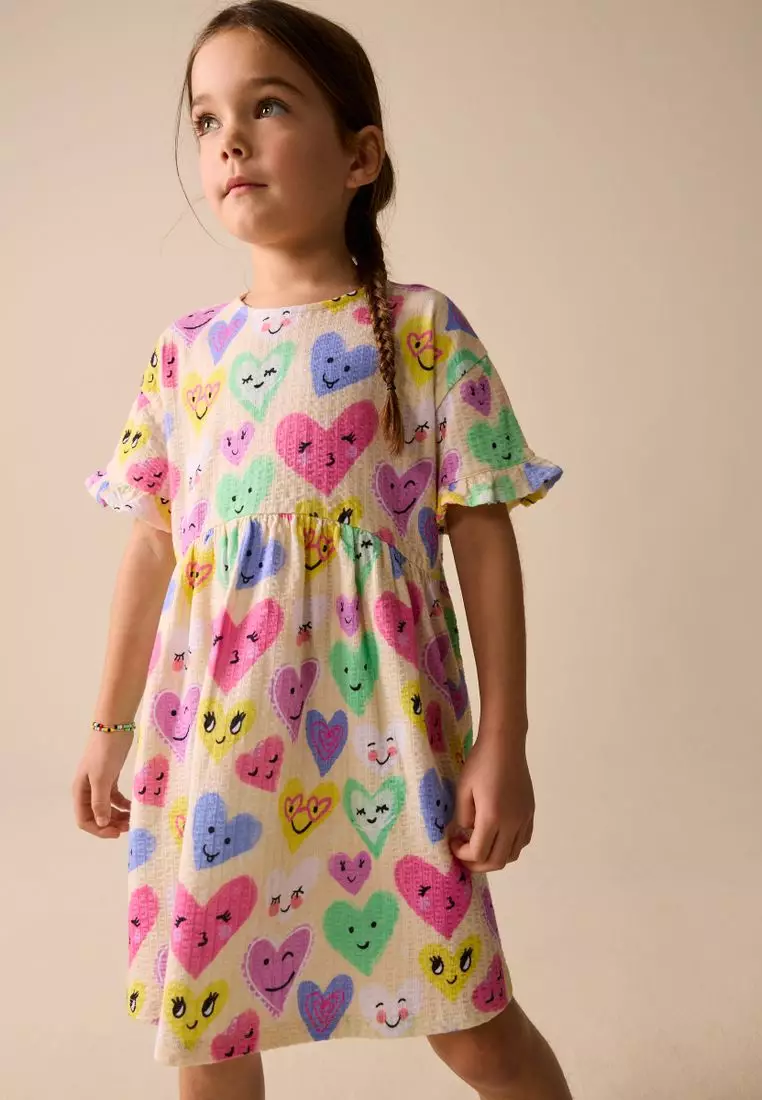 Buy NEXT Short Sleeve Jersey Dress 2026 Online | ZALORA