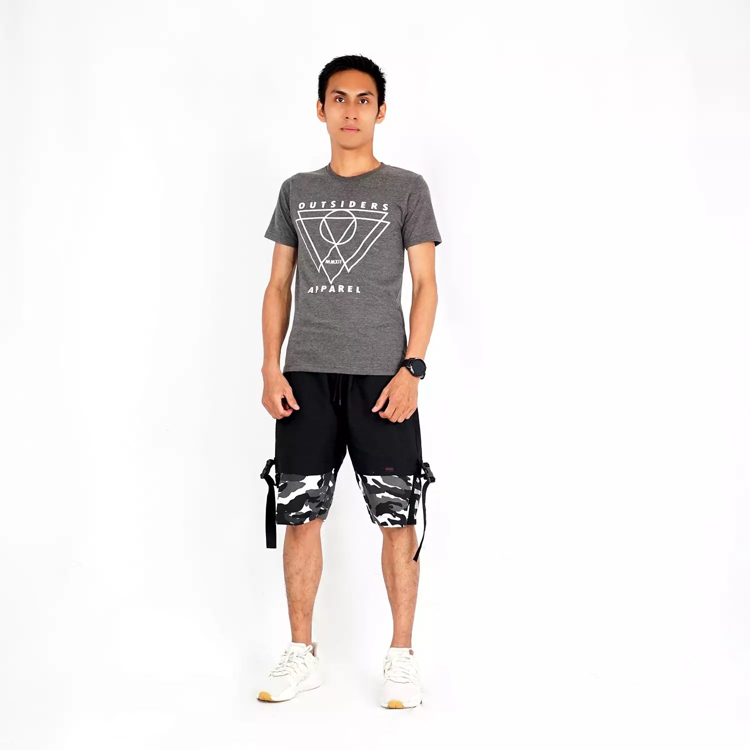 OKECHUKU Albert Celana Pendek Pria Celana Pendek Santai Celana Sepeda