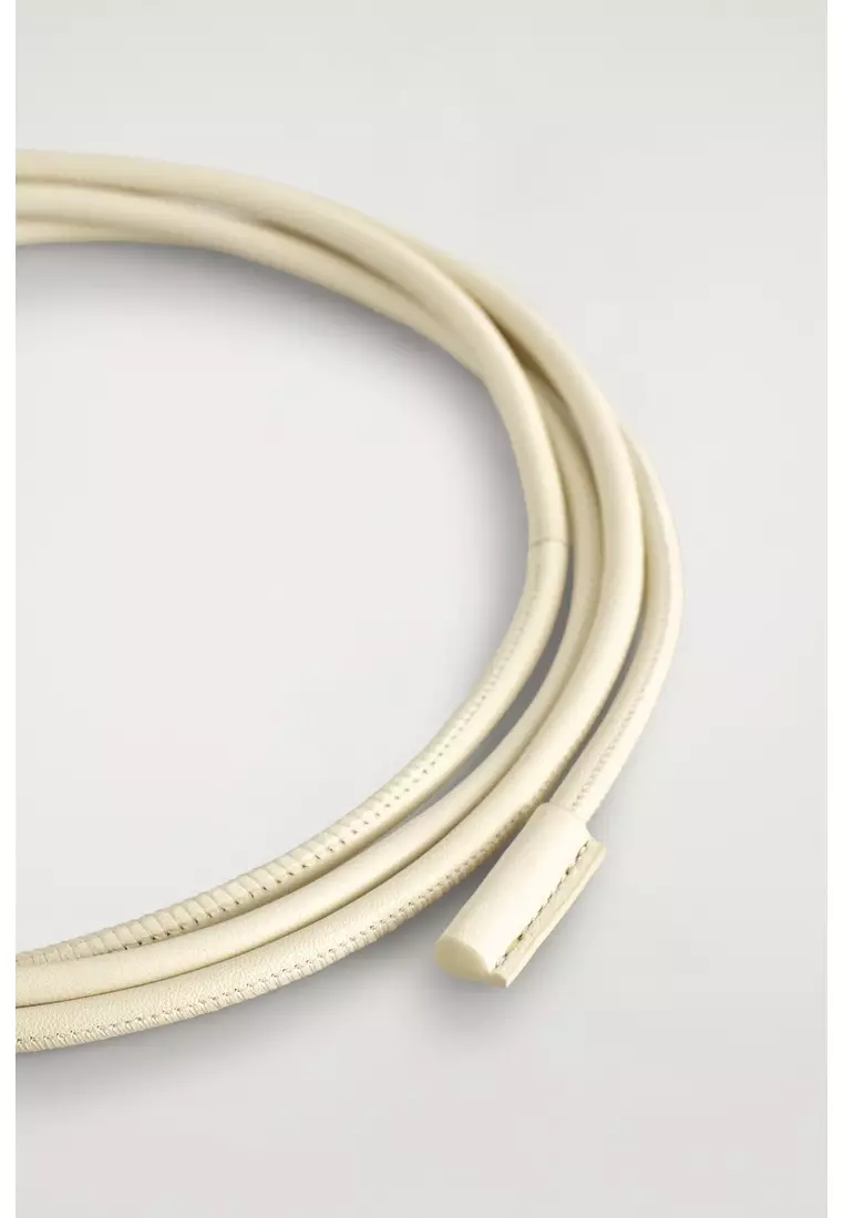 LEATHER ROPE BELT