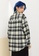 TOPSHOP green co-ord brushed check oversized shirt 02F21AA6A32A82GS_5