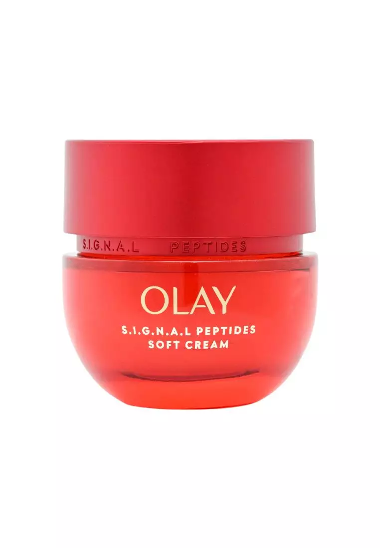 【Olay 胜肽專研緊緻輕潤乳霜 (紅金面霜)】(50克)