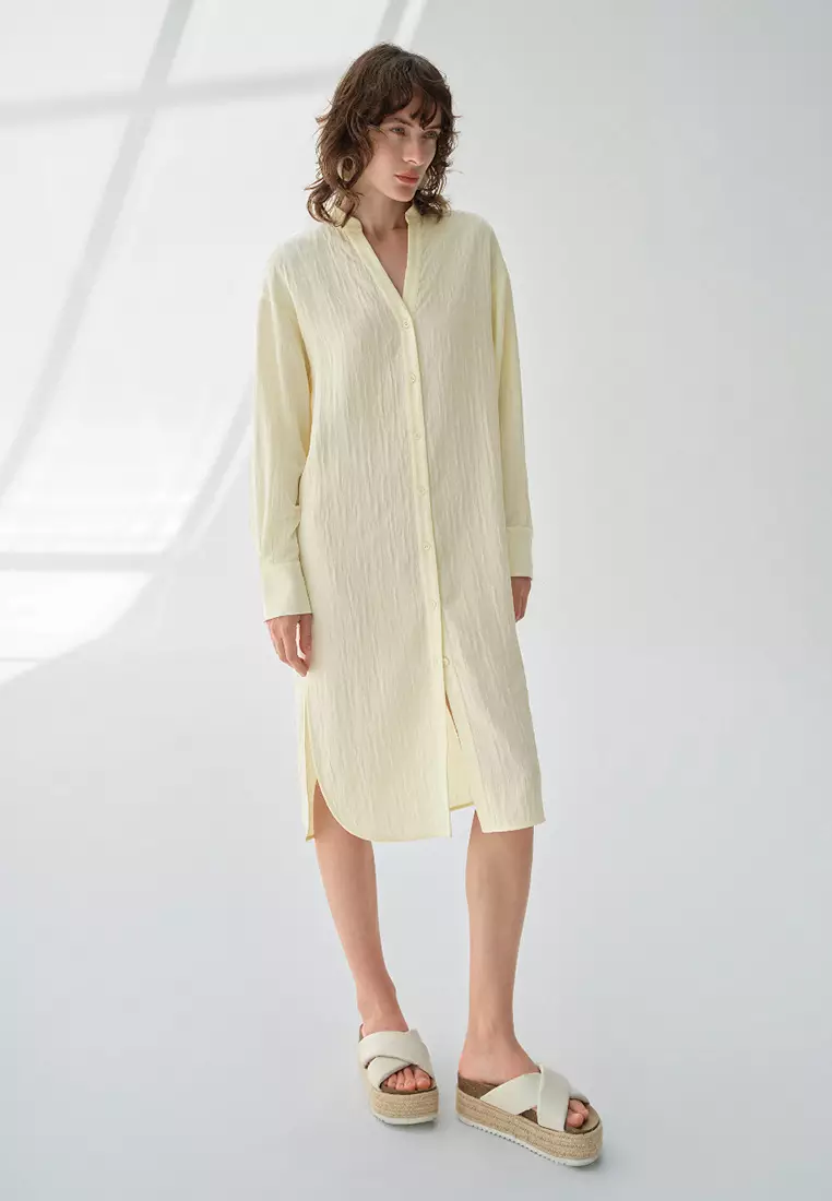 Textured Straight Dress