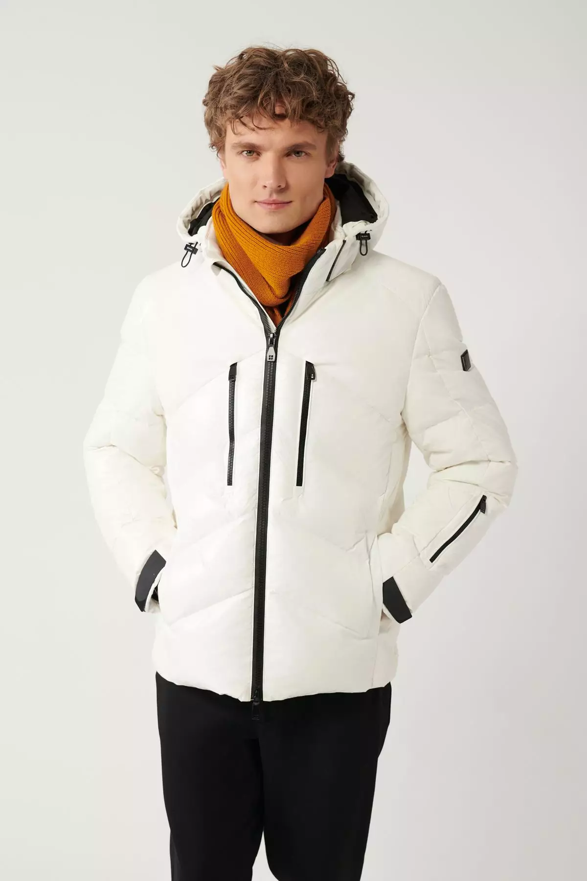 Jual Avva Men's White Goose Down Water Repellent And Windproof