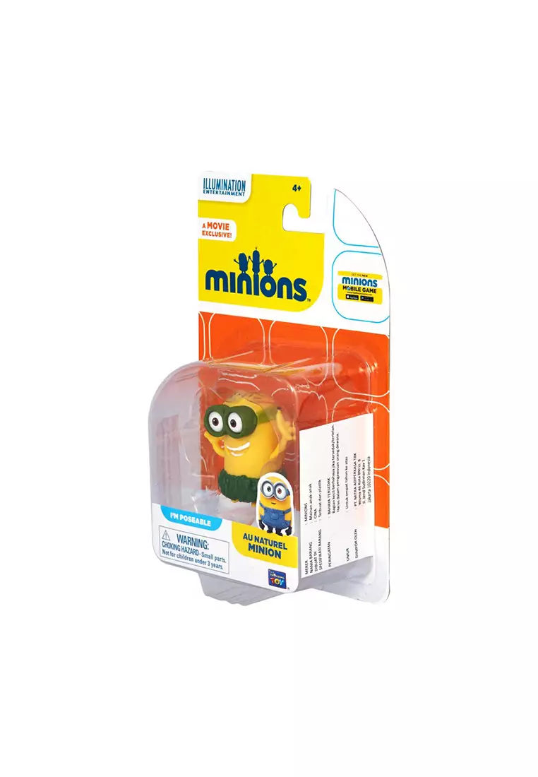 Au Naturel Minion Action Figure Articulated