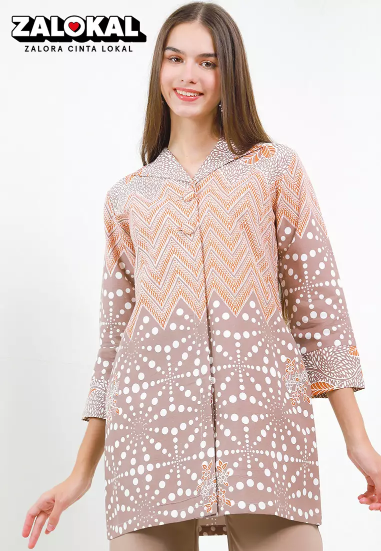 BATIK TALENTA EXCLUSIVE batik wanita blous SALAM PARANG