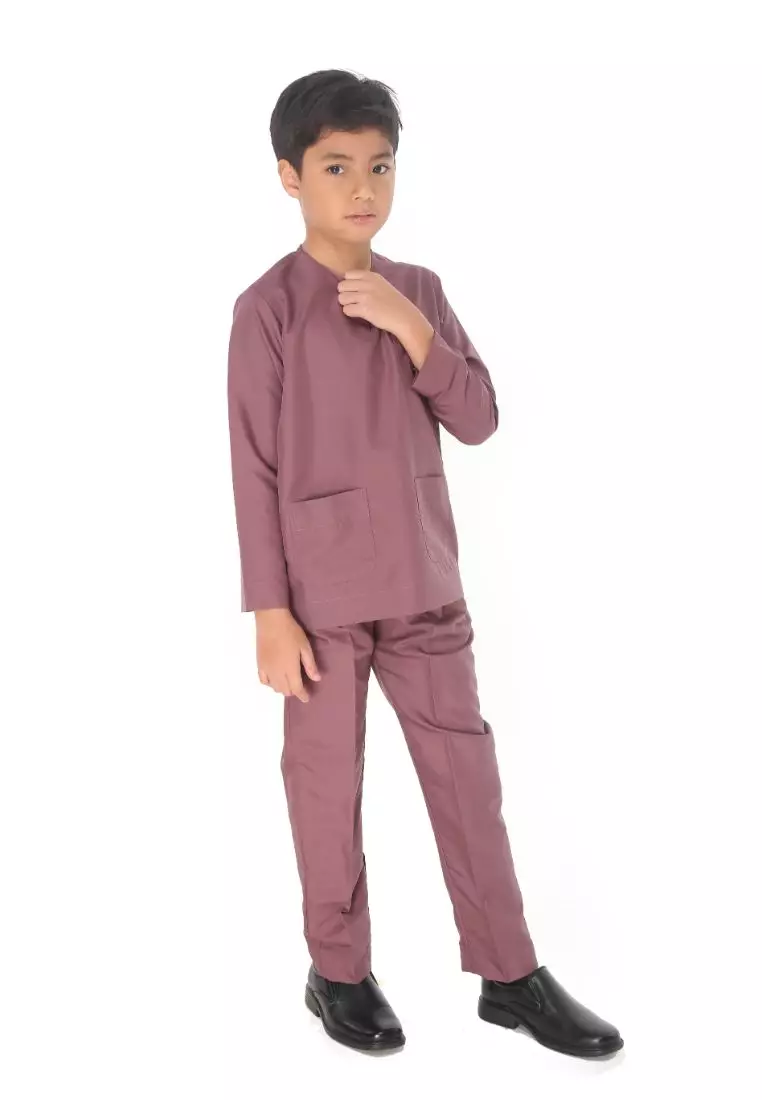Baju Melayu Moden Teluk Belanga For Kids
