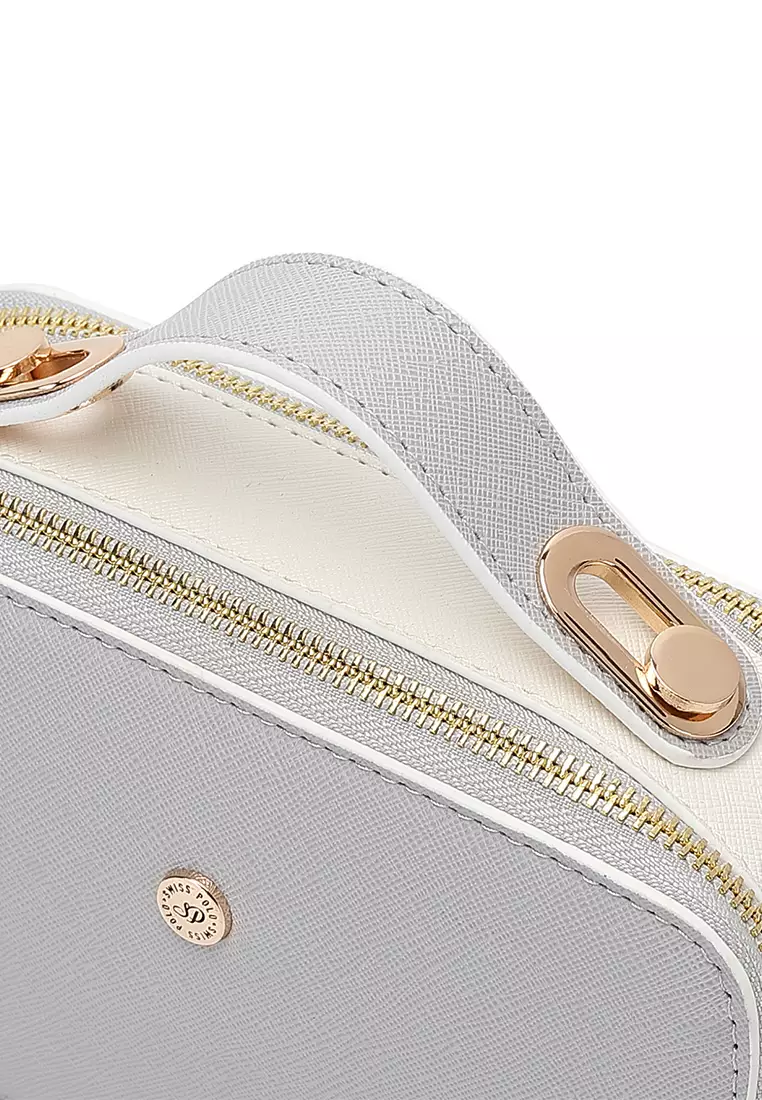 Women's Shoulder Bag / Sling Bag / Crossbody Bag - Grey