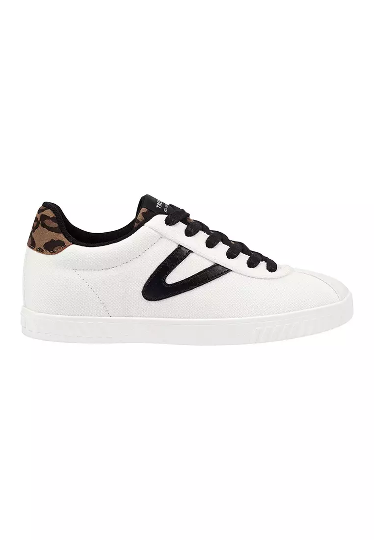 Buy Tretorn Tretorn Womens Callie 11 Vintage White Black Tan