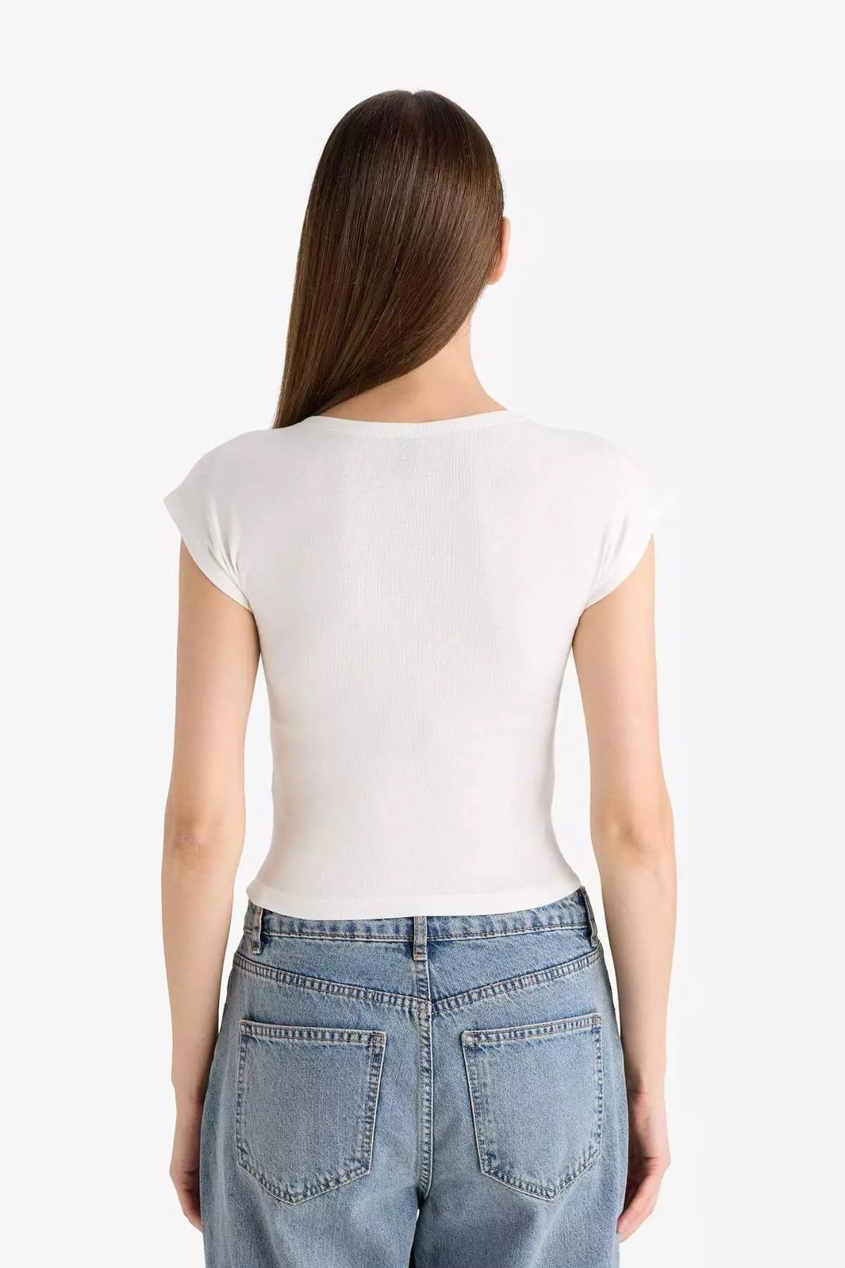 Slim Fit Crew Neck - Plain Modal Kurta