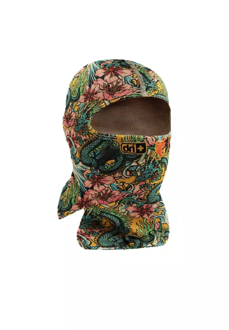 Burlington Dri Plus Men's Dragon 2024 Washable Multi-Functional Moisture Wicking Balaclava 1 piece DMBD4101