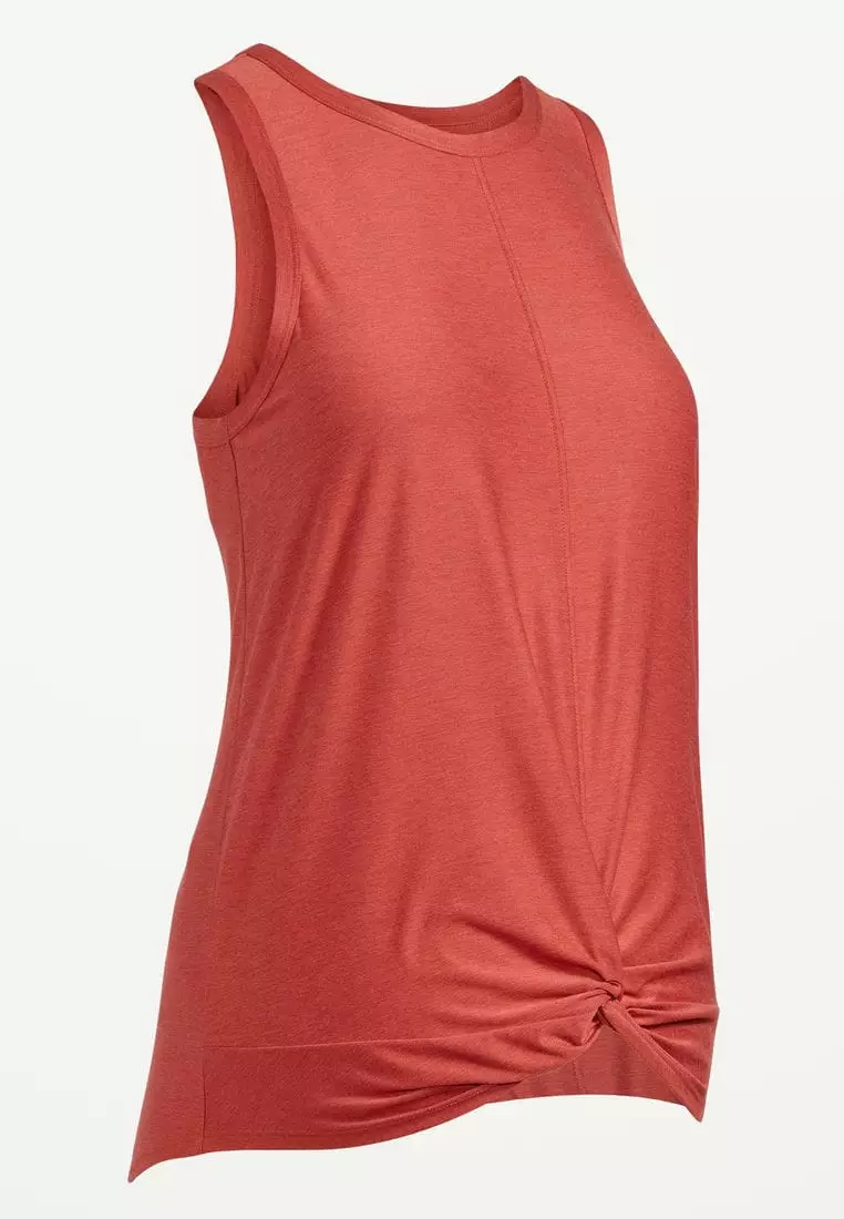 Maternity Sleeveless Cloud 94 Soft Twist-Front Top