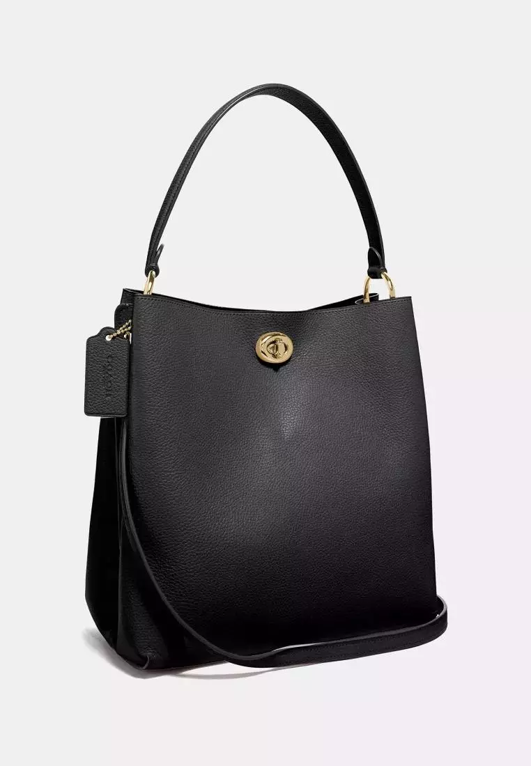 Coach Charlie Bucket Bag Black