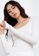 Origin by Zalora white Rib Square Neck Top made from Tencel 579CCAA9821A4DGS_3