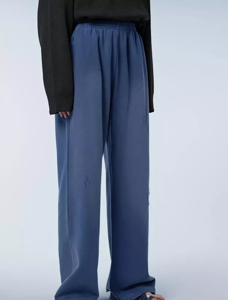   Cotton Tapered Casual Long Pants