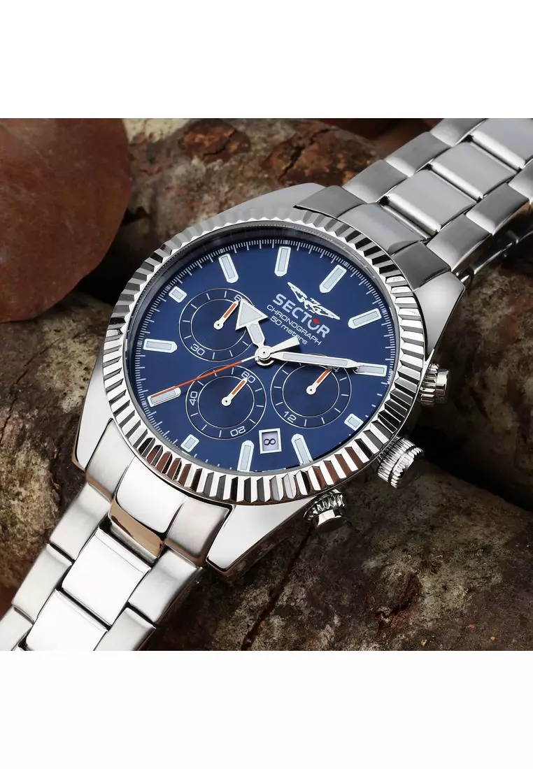 【Online Exclusive】 Sector 41mm Men's Chronograph Quartz Watch R3273676007