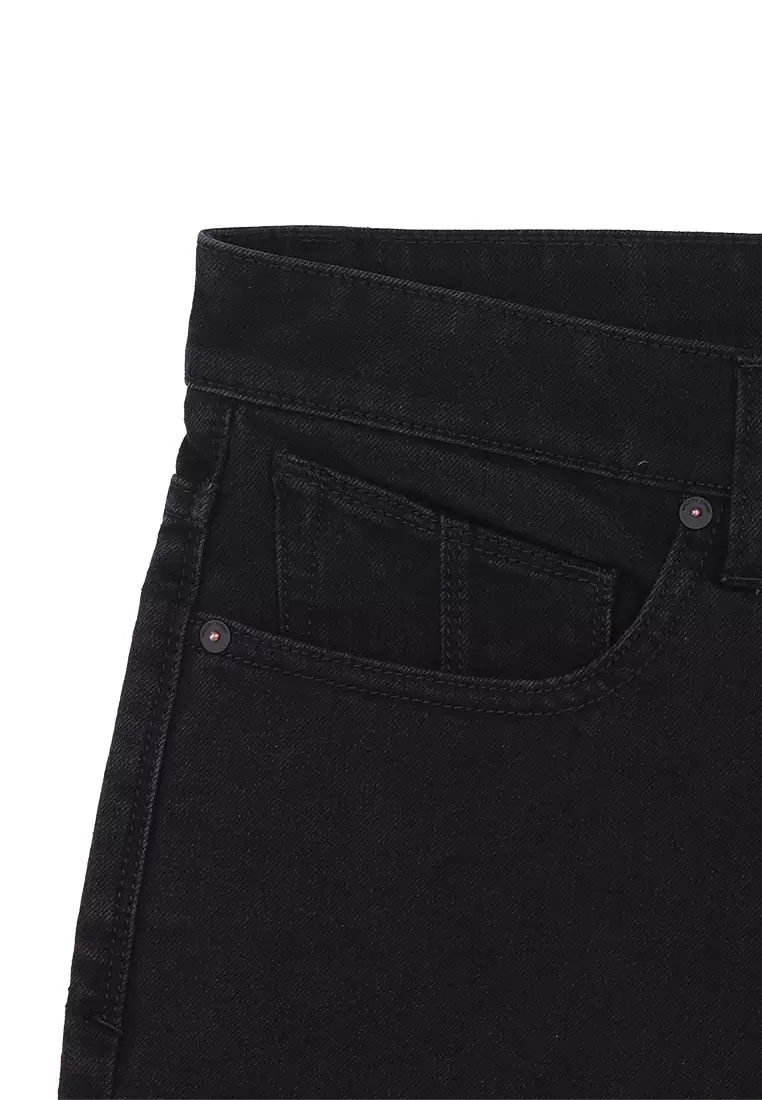 MWD SOLVER DENIM SHORTS BLACKOUT