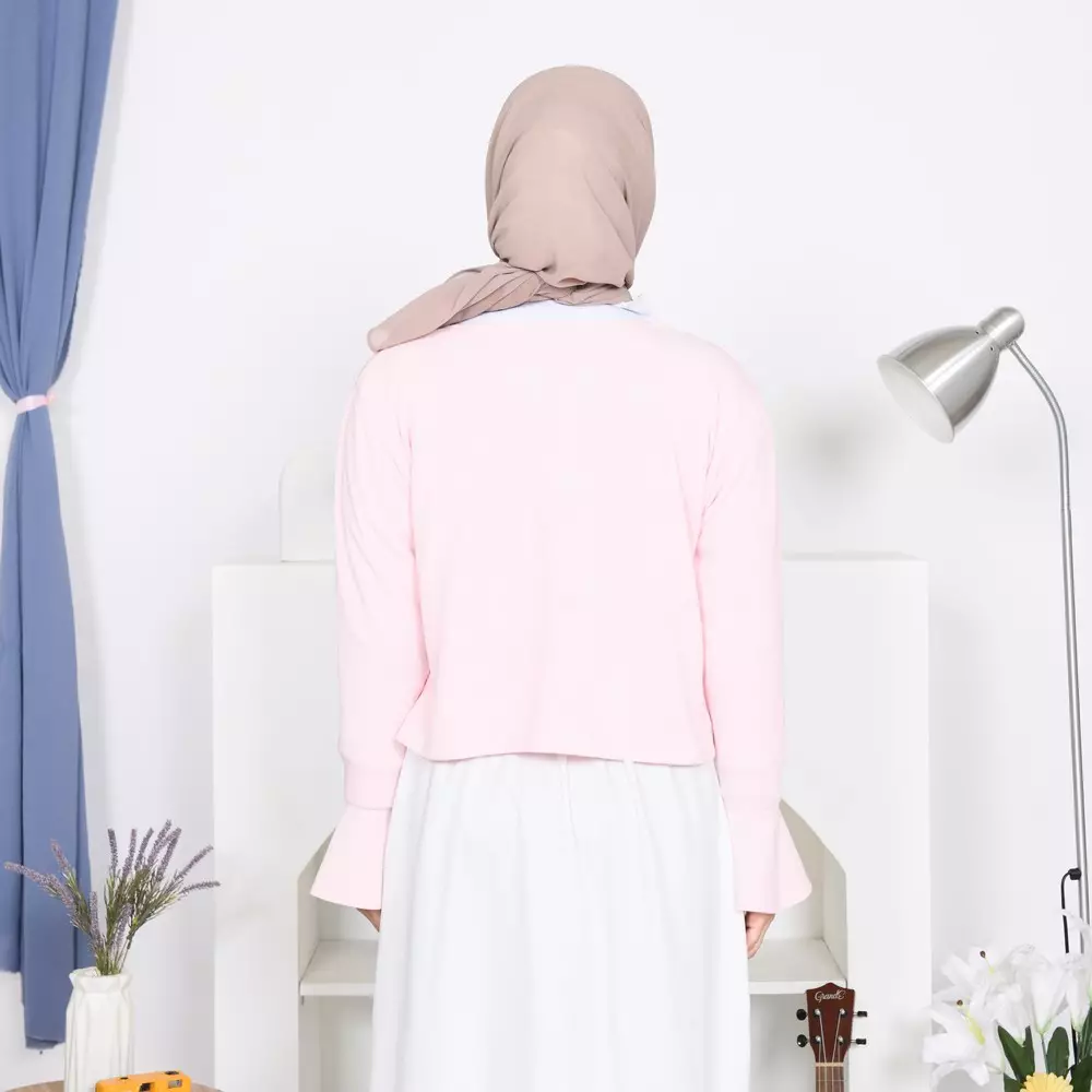 Rose Cardigan - Soft Pink M19822 R88S5