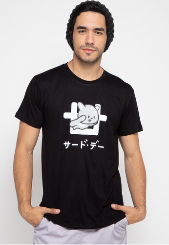 Third Day Third Day MTF77 tido wee logo hitam kaos pria 338A5AA1F4C40BGS_1