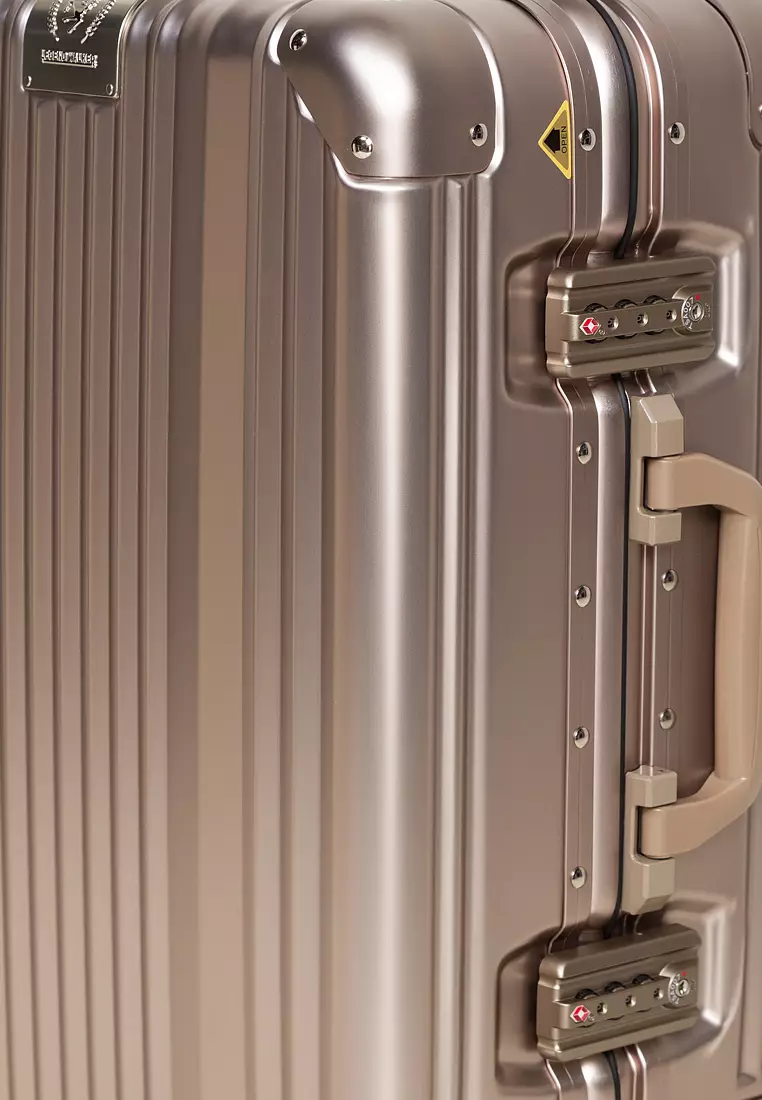 Aluminum Series 1510-48 Champagne Gold (Frame Type) - Cabin - TSA Luggage