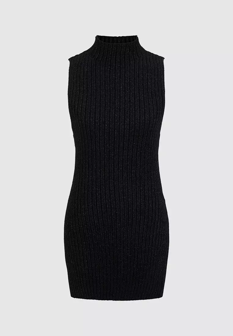 UR秋季新款女装温柔气质细闪软糯修身针织衫UWG940228