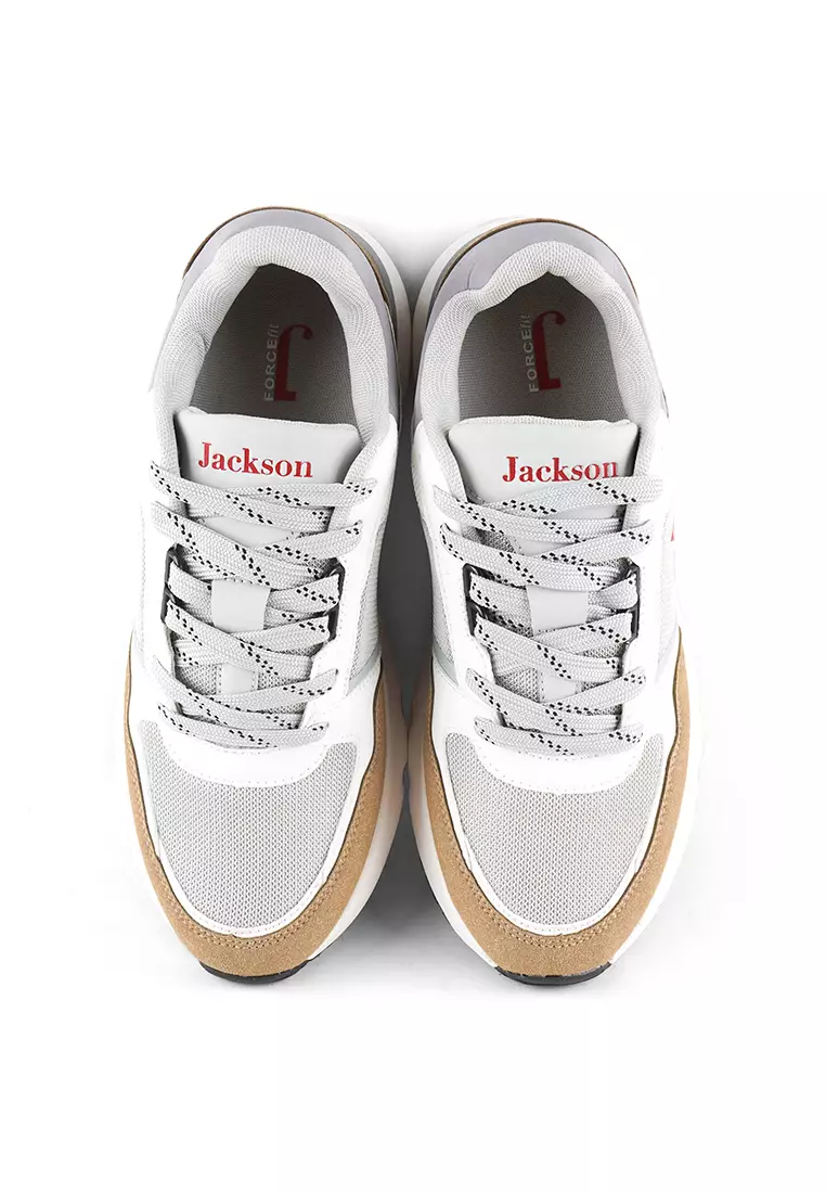 Jackson Rons 1ST White Beige - Sepatu Sneakers