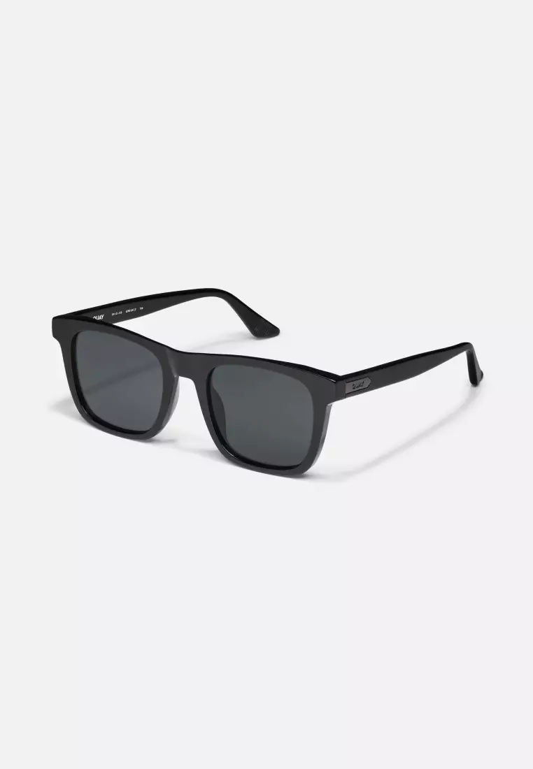 Flip Side Sunglasses - Black/Smoke Polarized
