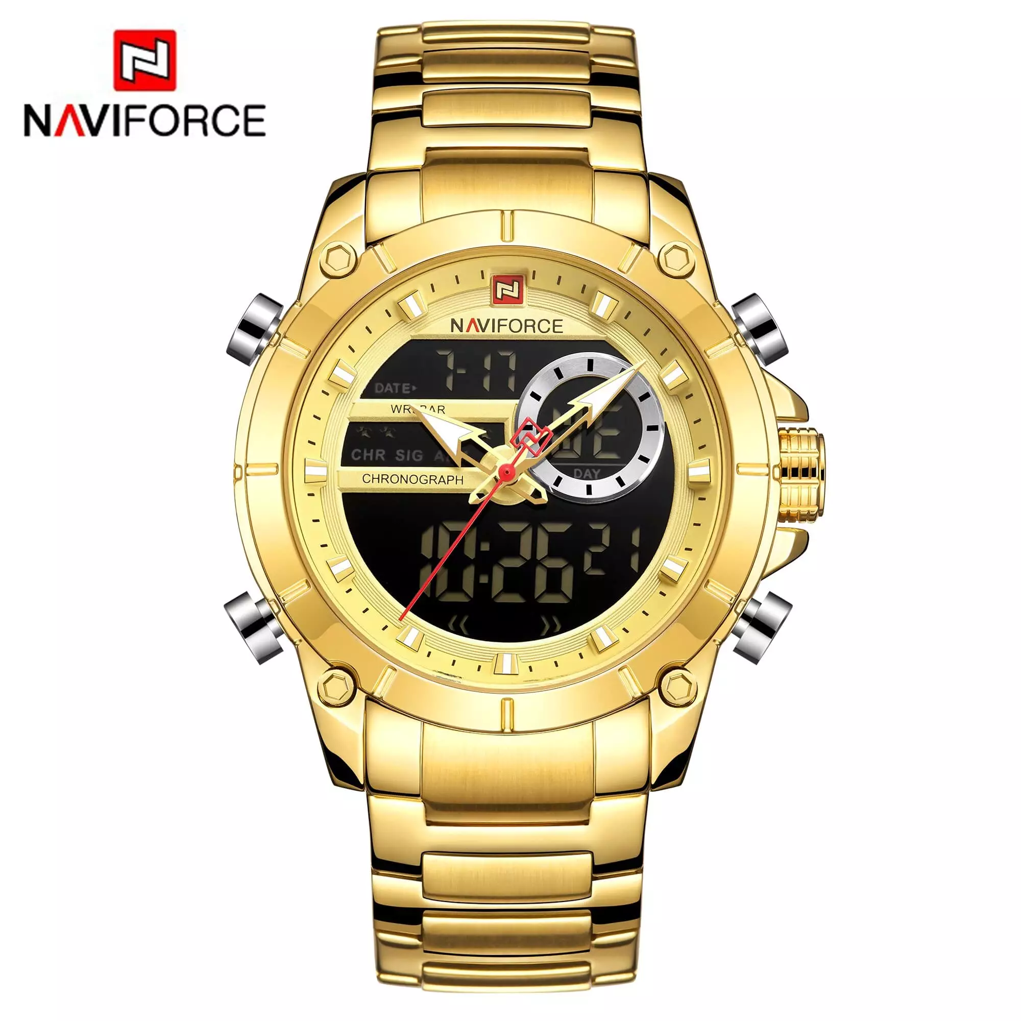 NAVIFORCE ORIGINAL 9163 JAM TANGAN PRIA