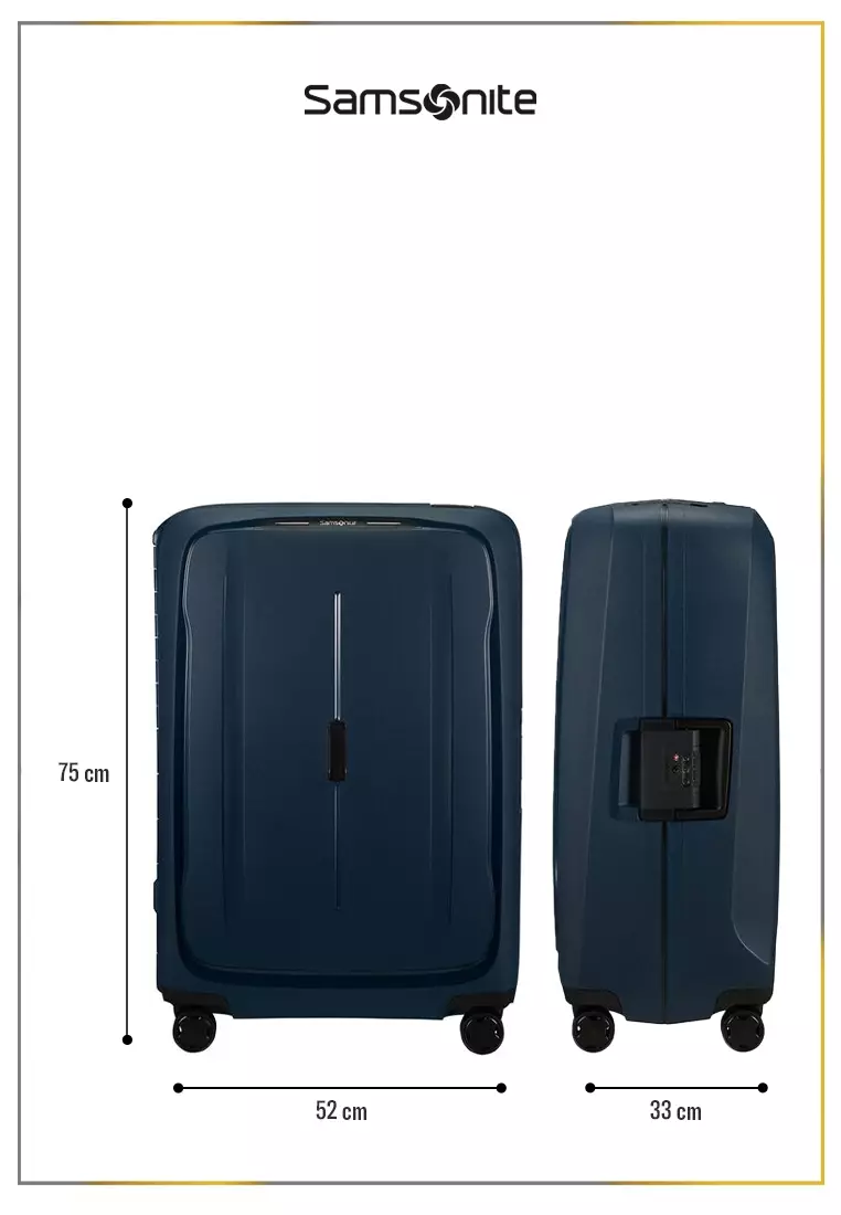 Samsonite Koper Hardcase Essens Spinner Large 28 Inch - Midnight Blue