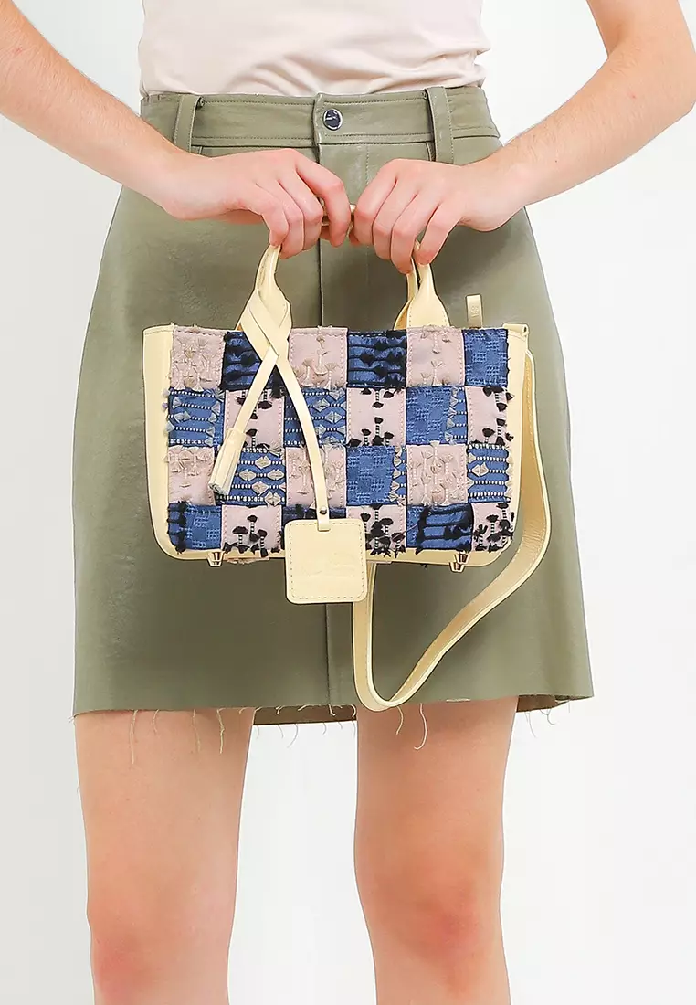 Anjani Handbag - Tas Anyaman Wanita Kulit Asli - Genuine Leather Bag Elegan & Premium