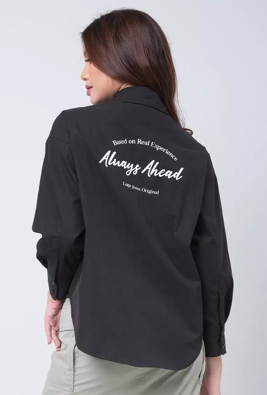 Kemeja Wanita Catriona Black