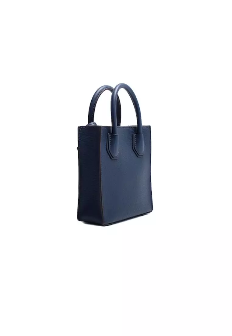Michael Kors ショルダーバッグ MERCER 35S1GM9T0L-NAVY Mercer Medium Pebbled Leather Crossbody Bag | Michael Kors [US]
