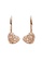 Her Jewellery gold Mesh Heart Earrings (Rose Gold) - Made with premium grade crystals from Austria 94015ACF5C2384GS_1