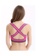 YSoCool pink and blue and purple 3 Pcs Set Seamless Cross Back Padded Yoga Bras 92C47US6C043B0GS_4